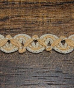 Τρέσα βαμβακερή με ψάθα 1cm κωδ.266