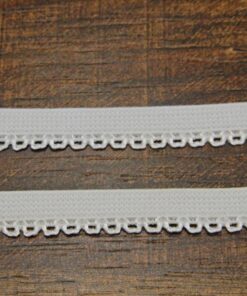 Λάστιχο 7mm άσπρο με σχέδιο κωδ.267