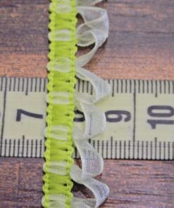 Alternative view of Τρέσα λαχανί με οργαντίνα 1,5cm κωδ.270