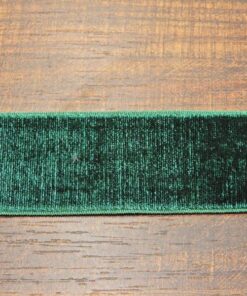 Κορδέλα βελούδο ελαστική κυπαρισσί 3cm κωδ.275