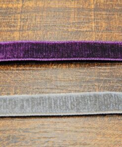 Κορδέλα βελούδο ελαστική 6mm κωδ.276