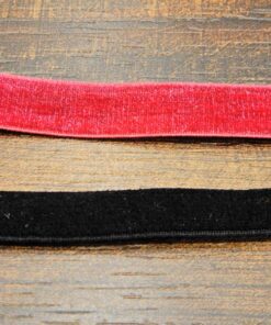 Κορδέλα βελούδο ελαστική 1cm κωδ.277