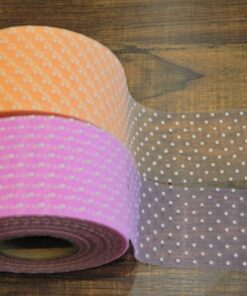 Κορδέλα οργαντίνα πουά 5cm