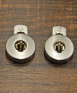 Ρυθμιστής μεταλλικός για κορδόνι ή λάστιχο 2,5cm