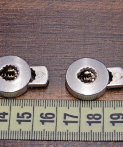 Alternative view of Ρυθμιστής μεταλλικός για κορδόνι ή λάστιχο 2,5cm