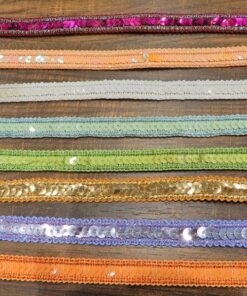 Τρέσα με παγιέτα 1cm κωδ.285