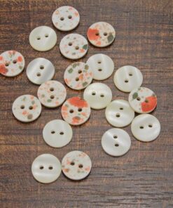 Κουμπί πλαστικό δύο όψεων 12mm