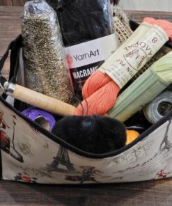 Alternative view of Τσαντάκι για αποθήκευση ραπτικών 25x15cm