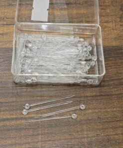 Καρφίτσες πλαστικές για κουρτίνα 100τμχ