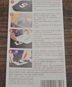 Alternative view of Θερμοκολλητικά νούμερα για αθλητικές φανέλες-φόρμες