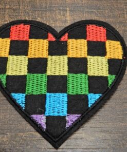 Θερμοκολλητικό σήμα καρδιά 6,5cm