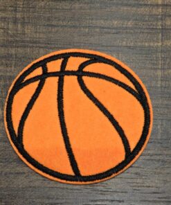 Θερμοκολλητικό σήμα μπάλα μπάσκετ 6cm