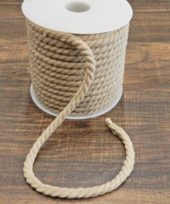 Alternative view of Κορδόνι βαμβακερό σε φυσικό χρώμα 5mm