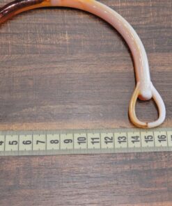 Alternative view of Πλαστικά χερούλια τσάντας τύπου κοκάλινα 16cm