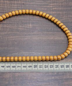 Alternative view of Πλαστικά χερούλια τσάντας τύπου μπαμπού 17cm