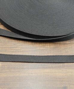 Ιμάντας νάιλον χοντρός 2cm σε μαύρο χρώμα