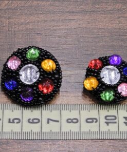 Alternative view of Κουμπί χειροποίητο με χάντρες