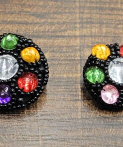 Κουμπί χειροποίητο με χάντρες