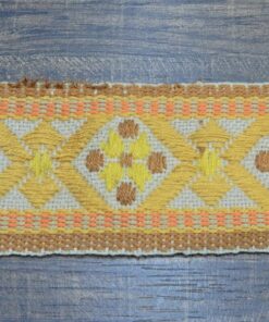 Τρέσα βαμβακερή φλοράλ 5,5cm κωδ.311