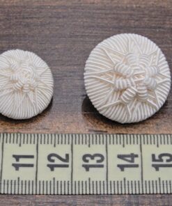 Alternative view of Κουμπί χειροποίητο εκρού