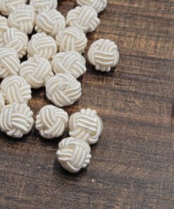 Κουμπί χειροποίητο εκρού 1cm