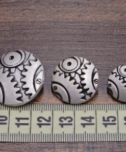 Alternative view of Κουμπί μεταλλικό με σχέδιο