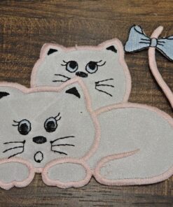 Θερμοκολλητικό σήμα γατάκια bebe
