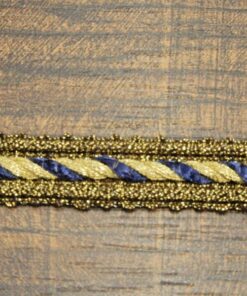 Τρέσα από χρυσοκλωστή 1,2cm κωδ.322