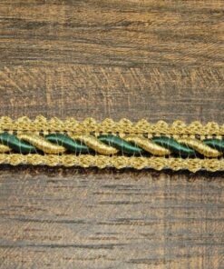 Τρέσα από χρυσοκλωστή 1,2cm κωδ.325