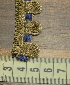 Alternative view of Τρέσα με χρυσοκλωστή 2cm κωδ.328