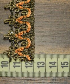 Alternative view of Τρέσα με χρυσοκλωστή 2,5cm κωδ.329