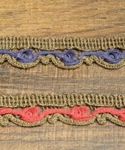 Τρέσα από χρυσοκλωστή 1,5cm κωδ.331