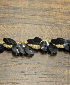 Τρέσα με παγιέτες 1cm κωδ.340