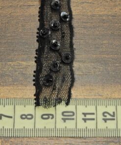 Alternative view of Τρέσα με χάντρες και παγιέτες 2cm κωδ.342