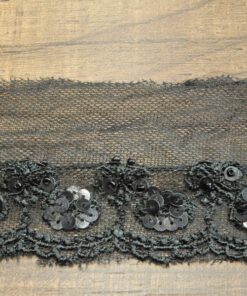 Τρέσα με χάντρες και παγιέτες 7cm κωδ.343