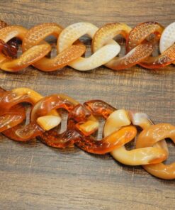 Αλυσίδα τύπου κοκάλινη 3cm διάμετρος