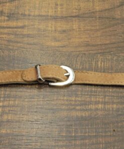 Κούμπωμα τύπου σουέτ διακοσμητικό 1cm