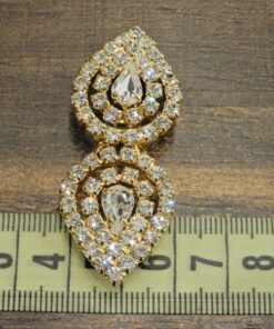 Alternative view of Κούμπωμα διακοσμητικό με στράς 22mm