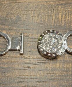 Alternative view of Κούμπωμα διακοσμητικό με στράς 2cm