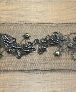 Τρέσα με χάντρες και παγιέτες 6cm κωδ.354