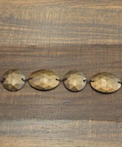 Τρέσα από τούλι και μεγάλες χάντρες 7cm κωδ.363