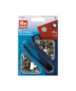 Μπουντούζια μπρονζέ - 8mm PRYM 24τμχ 541362