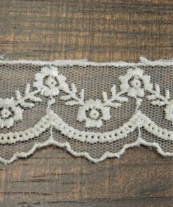 Δαντέλα βαμβακερή 3cm κωδ.367