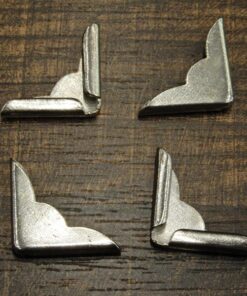 Μεταλλικές διακοσμητικές γωνίες για πλεκτή τσάντα