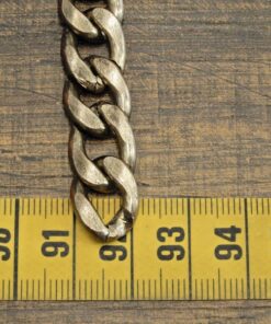 Alternative view of Αλυσίδα μεταλλική μπρονζέ 1cm κωδ.372