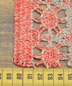 Alternative view of Δαντέλα πλεκτή ακρυλική 6cm κωδ.374