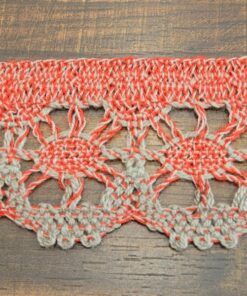 Δαντέλα πλεκτή ακρυλική 6cm κωδ.374