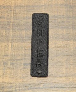 Θερμοκολλητικό σήμα 5x1cm