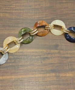 Alternative view of Χερούλι τσάντας σε στιλ αλυσίδα 32cm