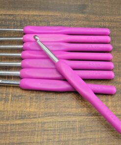 Εργονομικά τσιγκελάκια πλεξίματος σε σετ 8τμχ